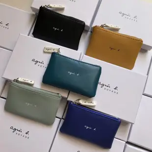 日本新款潮牌 ab 男女簡約手拿包橫款零錢包小物收納包硬幣包卡包