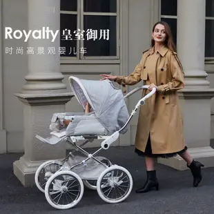 {全款諮詢客服}coolbaby嬰兒推車 歐洲皇室寶寶推車高景觀雙嚮嬰兒推車可坐可躺