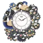 Stylish Antique wooden Peacock design wall clock