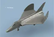 L'Arsenal Models 1/350 F-4D SKYRAY FOLDED WINGS (5) 3D Printed Set