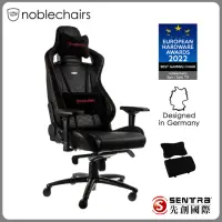 在飛比找momo購物網優惠-【noblechairs】EPIC PU系列電競椅(黑底紅車