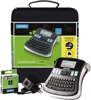 Dymo Labelmanager 210D Kitcase Desktop Label Printer Qwerty Keyboard Black/Silve