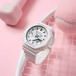 【CASIO 卡西歐】G-SHOCK WOMEN 小農家橡樹雙顯錶(GMA-S2100-7A/速)