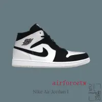 在飛比找蝦皮購物優惠-特價 NIKE AIR JORDAN 1 MID 喬丹 鑽石