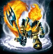 Skylanders Giants Legendary Ignitor NFC Card FREE SHIPPING