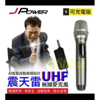 在飛比找蝦皮購物優惠-【JPOWER】杰強 JP-UHF-888 震天雷單機型無線