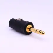 Shortest 4 Pin Balance XLR female to 1/4" (6.35mm) Stereo Male Reference Adapter