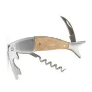 "Fish Bottle Cap/ Corkscrew/ Garnish Knife" (New)