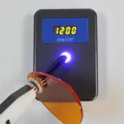 Light Meter Tester for Testing the Intensity of Dental LED Curing Light Grey