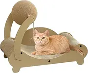 Cat Scratch Lounge,Scratching Couch - Furniture Protector Scratcher Cozy Pet Exercise Bored with Ball for Cats Grinding Claw