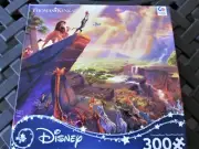 Disney 300 Piece Thomas Kinkade Art Puzzle "Lion King" 18" x 24" New 2021