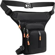 Drop Leg Bag | Drop Leg Bag Women Men Use,Quick-Release Buckle Attached Waterproof Waist Pack for Traveling Cell Phone Keys Wireless Earphones