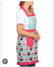 Greensource brand new with tags pantry apron happiness is only a cupcake away