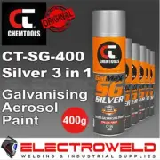 CHEMTOOLS GALMAX SG Silver Galvanising Zinc Rust Spray Paint Can Gal, CT-SG-400