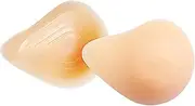 [ZGFAUVSF] Self Adhesive Prosthetic Breast for Breast Cancer Surgery Woman Chest Improvement One Piece Triangle Silicone Breast Forms Mastectomy Prosthesis Bra Enhancer Inserts Concave Bra Pa