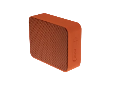 SOUNDSTREAM ICON PORTABLE SPEAKER, LOUD BLUETOOTH WATERPROOF, 6 HRS ORANGE