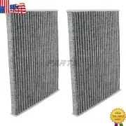 2x Carbon Cabin Air Filter for Jeep Wrangler 2018-2023 Gladiator 3.6L 2020-2023 (for: Jeep)