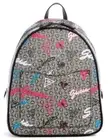 NEW GUESS Women's Black Logo Graphic Graffiti Print Backpack Bag Handbag Purse