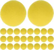 Kisangel 48pcs Foam Launch Ball Round Ball Playing Launch Balls Launch Ball Round Launch Balls Launch Ball Replacement Ball for Party Replacement Launch Yellow