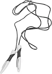 Mipcase Exercise Jump Rope for Adults and Soft Coated Skipping Rope with Handles Portable Fitness Tool for Home Gym Outdoor and Indoor Workouts