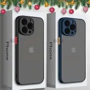 iPhone 16 15 13 12 11 14 Pro Max Plus Xs XR Case Shockproof matte back Cover