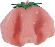[LIFKOME] Children's Hat Boys Hats Bunny Hat Strawberry French Beret Hats for Women French Beanie Cap Artist Painter Hat Kid Straw Hat French Hats for Women Fedora Hats for Red Hat Pink
