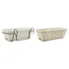 Railing Planter Outdoor Balcony for Indoor Outdoor Garden Fence Windowsill