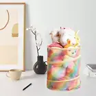 Baby Toy Storage Basket with Lid Laundry Basket for Kids Room Bathroom Decor