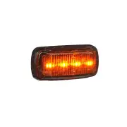 Narva LED Front End Outline Marker Side Indicator Amber W/ Black Base 0.5M Cable