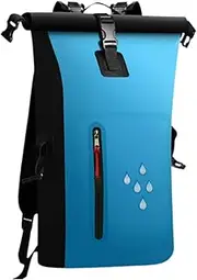 [QSTDGVPW] Waterproof Dry Bag Waterproof Backpack 25L Float Bag Dry Sack for Rafting Camping, Blue