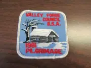 Valley Forge Pilgrimage 1981 Pocket Patch bm9