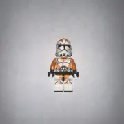 LEGO Star Wars 212th Attack Battalion Clone Trooper Orange Arm Dirt Stain SW0522
