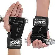 COFIT Wrist Straps for Weightlifting, Workout Wrist Wraps with Dual-Layer Oxford Leather, Enhanced Grip for Optimal Hand and Wrist Protection, Gym Lifting Straps for Deadlift and Powerlifting