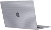 Tech21 Evo Wave case for MacBook Air 15" (2023) - Protective Hard Shell Cover - Clear