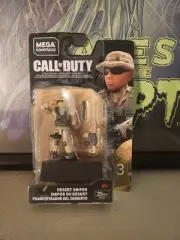 New Mega Construx Call of Duty Desert Sniper FVF96