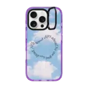 iPhone 16 Pro Impact Ring Stand Case MagSafe Compatible Good Day Skies