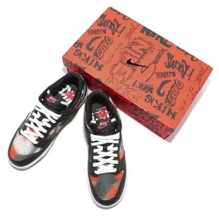 Nike Dunk Low Retro PRM 滑板 休閒 男鞋 Graffiti 噴漆 塗鴉 炫彩 黑 紅 DM0108-001 [ACS 跨運動]