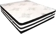 Single Size Medium Plush Mattress 34cm Euro Top Pocket Spring Memory Foam Bed Bedding