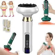 Revimus Anti-Cellulite Massager, Cellulite Massager Body Sculpting, Handheld Cellulite Massage 12 Levels of Heating, Cellulite Remover Skin Firmness for Arms, Legs, Back (White)