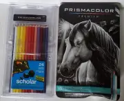 Prismacolor Artist Lot - 24 ct Colored Pencils & Premier Graphite Drawing Set