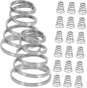 BESPORTBLE Enhance Bike Safety 20 Pack Bike Wheel Skewer Springs Stainless Quick Release Rod Easy Install Use