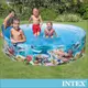 INTEX 免充氣幼童戲水游泳池244x46cm(2040L) 適用3歲+ (58472)