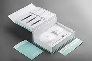 Aussie Smile Co LED Teeth Whitening Activated Charcoal Kit - The Original Professional Australian Natural Activated Charcoal Express Tooth Whitening System