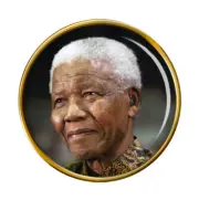 Nelson Mandela Pin Badge