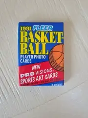 1991-92 Fleer Basketball 1 Unopened Pack 14 Vintage Cards Michael Jordan HOF