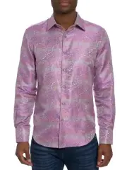 Robert Graham LIMITED EDITION $598 Large SOPHISTICATE Iridescent Silk - NWT NEW