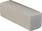 YWJLQH Couch Arm Rest Pillow with Removable Cover for Sofa and Bed Elbow Support, Light Gray, as described