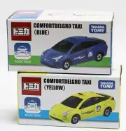 Singapore Limited Tomica Prius Taxi Comfortdelgro Taxi Blue Yellow Set Of No.39