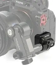 Tilta 15mm Pole Mount to NATO Adapter Compatible with Our Full and Half Camera Cages - Black TA-15RH-NTA-B