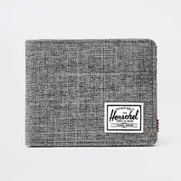 在飛比找蝦皮商城優惠-Herschel Roy Bi-Fold Wallet 灰黑